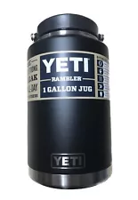 New! Yeti Rambler One Gallon Water Jug Charcoal Cooler Outdoor Camp Work Hiking