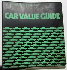 1978 Chevrolet Dealer Data Book Sales Reference Album Camaro Corvette Nova