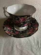 Royal Albert Merrie England Series Trentham Teacup and Saucer