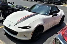 Mazda MX-5 Miata hood racing stripes for 4th Gen ND, 2016+