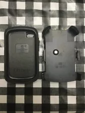 oem otterbox for blackberry q10 with belt clip / black / used.