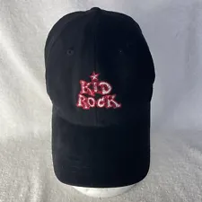 Kid Rock American Bad Attitude Cap Hat One Size Black White Stitching Mens Trump