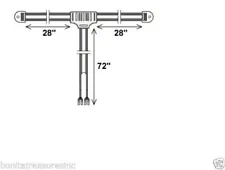 FM Dipole Antenna, NEW, twin lead, for Vintage Pioneer receivers and FM tuners