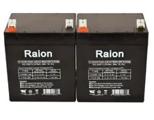 12V 5Ah Patient Lift batteries for Arjo Maxi Sky 600 Ceiling Lift 2pk