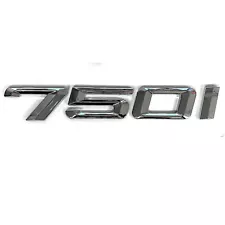 For 750i FITS BMW 750 REAR TRUNK NAMEPLATE EMBLEM BADGE NUMBERS DECAL NAME (For: More than one vehicle)