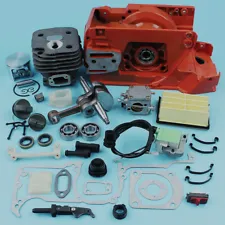 Piston Cylinder Crankshaft Kit For Husqvarna 268 272 272XP Chainsaw SALE!