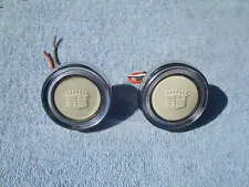 Original 1965 1966 Cadillac Coupe Deville Rear Dome Lights