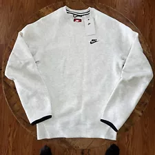 Nike Sweatshirt Tech Fleece Windrunner White FB7916-051 Mens Size XS