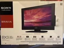 Sony Bravia KDL-22BX300 22" 720p HD LCD Television In Original Box!