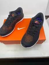 Nike Flex Men's RN 2017, Black/Black/Persian Violet/Total Orange - 6.5 M(US)