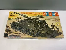 ADAMS M-40 155 mm K-151 SELF-PROPELLED GUN Model Kit 1957 Open Box