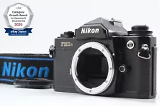 Fully Works *Exc+5 w/ Strap* Nikon FM3A Black 35mm SLR Film Camera Body From JPN