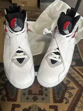 Size 11.5- Jordan Retro 8 White 2013 Bugs Bunny Deadstock