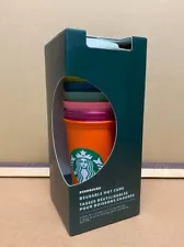 Starbucks Reusable Hot Cups 16oz (6 Pack) New