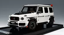 1/18 Motorhelix Mercedes Benz G class Brabus G900 in White in Stock Now #01/49