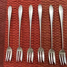 Antique Sterling Silver Forks. Approximately 5.5 Inches