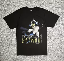 New ListingVintage 1995 Adventures of Batman and Robin Animated DC Comics T-Shirt Large 90s