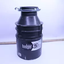 Badger 5 Continuous Feed Kitchen Garbage Disposal - Dirty / Missing Cord & Top