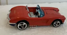 HTF Hot Wheels red '58 Corvette Coupe. 1:64.