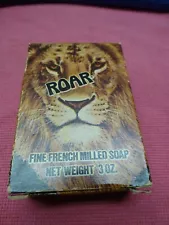 ROAR FINE FRENCH MILLED SOAP 3OZ FOR THE LIONIN EVERY MAN USA CALIFORNIA MADE