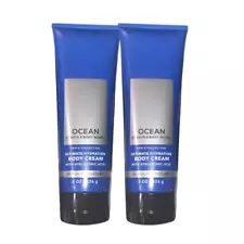 Bath & Body Works Ocean Ultimate Hydration Body Cream for Men 8oz – 2 Pack – NEW