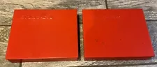 Small Snap On Tool Boxes Lot Of 2 EMPTY