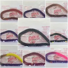 KELLY'S® SCENTED 2 HOOK WEEDLESS RIGGED PLASTIC BASS WORMS 9 COLORS USA MADE!