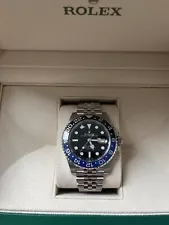 2024 Brand New Rolex GMT Batgirl GMT-MASTER II Black /Blue Complete Set Watch