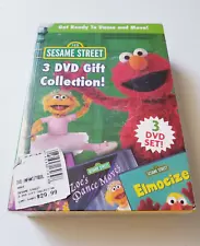 Sesame Street - Dance and Move Box Set 3 DVD Gift Collection BRAND NEW & SEALED