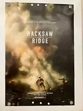 HACKSAW RIDGE (2016) Advance Teaser DS 27X40" Movie Poster Andrew Garfield