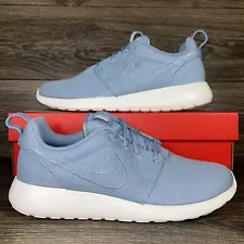 Nike Men's Roshe One Premium Blue Gray Athletic Running Shoes Sneakers Trainers