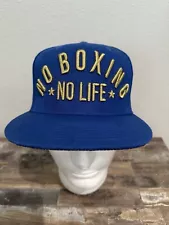 Rare No Boxing No Life Saul Canelo Alvarez Snap Back Cap Hat