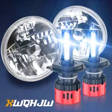 7 inch LED Halo Headlights Fit For Hummer H2 H3 2006 2007 2008 2009 2010