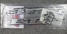 ELF BMX Decal sets - Silver die-cut OEM