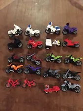 LEGO- MOTORCYCLE, BIKES, BICYLCES, 3 WHEELERS- YOU PICK FROM LIST- YOU CHOOSE