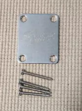 Neck Plate For A Squier Bullet Electric Guitar