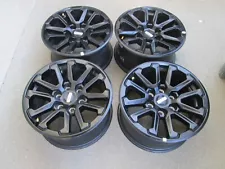 17" FORD F150 RAPTOR OEM FACTORY BLACK WHEELS RIMS 2024