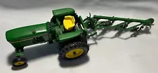 Ertl 1/16 Scale 1964 John Deere Wide Front 3020 Tractor W/ 4 Bottom Plow No Box