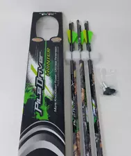 6 Carbon Express Arrows PileDriver Hunter 350 w/ 2" Vanes Nocks Inserts: T1315