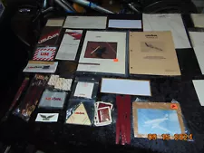 ORIGINAL VINTAGE USAir AIRLINE MEMORABILIA LOT 50 YEAR COLLECTOR