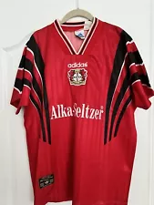 Adidas Bayer Authentic Licensed Football Soccer Jersey Leverkusen