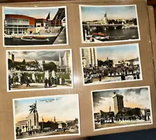 1937 Paris International Exhibition Lot 6 postcards German Pavilion Nazi Flag