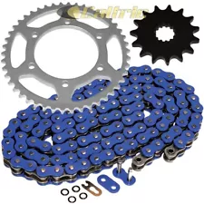 New Blue O-Ring Drive Chain & Sprocket Kit for Suzuki GSX-R600 GSXR600 1998-2000 (For: Suzuki GSXR600)