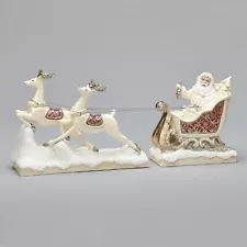 Special Sale Roman Santa Sleigh and Gingerbread Ornaments