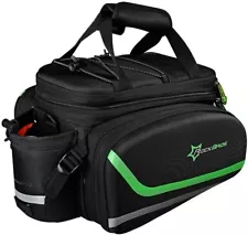 ROCKBROS MTB Cycling Rear Bag Bicycle Rear Rack Pack Trunk Pannier Carrier Bag