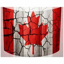 hood wrap vinyl graphics blackout decal camouflage canadian flag H122