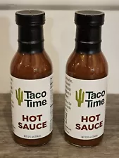 2 PACK of Taco Time Hot Sauce 12oz *READY TO SHIP