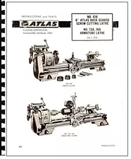 Atlas No. 618 Screw Cutting Lathe