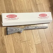 Boyd’s Gun Stock Howa 1500 Weatherby Short Action Gray Laminated Wood NEW