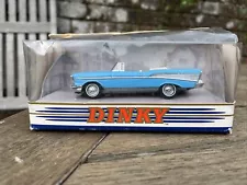 Chevrolet Bel Air Convertible 1957 Blue 1:43 Matchbox Dinky DY-27B